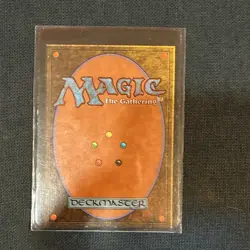 Magic: The Gathering Barbed Sextant Artifact Card 1999 MISPRINT Miscut - Image 2