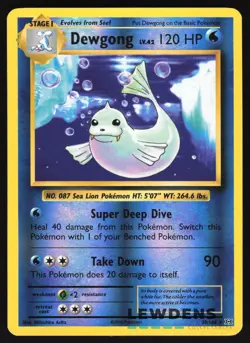 Dewgong - 29/108 - Reverse Holo Rare - XY Evolutions - Pokemon Card - Image 1