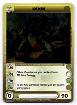 (110135) IXXIK 90/70/30/85/90 (1 Max Stats) RARE FOIL ALLIANCE Chaotic Card - Image 2