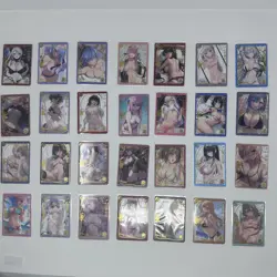 Genki Parade 1 Lot (Goddess Story) ALL 72 N and 48 R Waifu CCG (120 cards) - Image 4