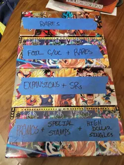 Bandai Dragon Ball Super Card Game Mixed Goku Vegeta Beerus signature cards - Image 2