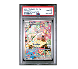 Pokemon Cinccino Illustration Rare Card 183/162 Temporal Forces PSA 10 - Image 1