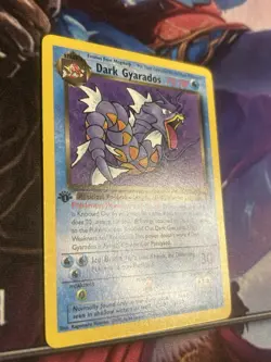 Pokemon TCG Dark Gyarados 1st Edition Non Holo Card 25/82 NM - Image 2