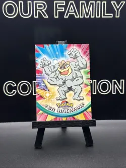Machamp #68 1998 Topps Pokemon TV Animation Edition Black Logo Pokemon Card - Image 1