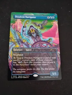 MTG Deadeye Navigator RAINBOW FOIL Secret Lair Drop Promo - 902 - Free Shipping - Image 1