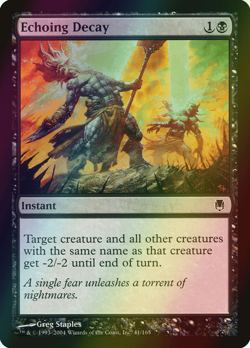 MTG Echoing Decay Foil ** Darksteel ** English (NM) - Image 1