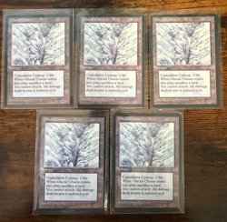 MAGIC: THE GATHERING- Glacial Chasm-5 COPIES - Image 1