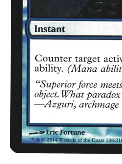 Magic The Gathering MTG - Conspiracy CNS 2014 - #108 Stifle NM x1 LOT1 - Image 4