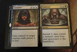 x1 Connive // Concoct R MTG Commander: Murders at Karlov Manor M/NM, English - Image 1