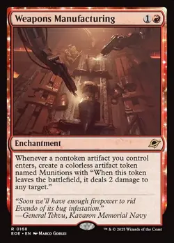 Weapons Manufacturing [EOE] #168 NM MTG - Image 1