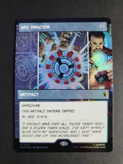 Arc Reactor (Borderless Foil) Rare MTG Marvel Super Heroes - Image 1