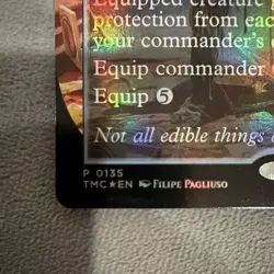 Magic: The Gathering Commander's Plate 0135 Foil Rare English (TMNT) - Image 3