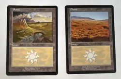 MTG Euro Lands (Plains) Steppe Tundra Russia & Scottish Highlands UK NM/LP - Image 1