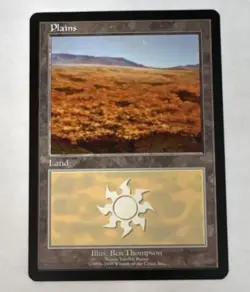 MTG Euro Lands (Plains) Steppe Tundra Russia & Scottish Highlands UK NM/LP - Image 5