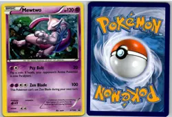 Mewtwo XY100 Holo Promo XY Promo Pokemon - Image 3