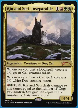 Rin and Seri, Inseparable (Secret Lair 1910 Promo) MINT CARD (502696) ABUGames - Image 1
