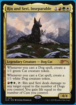 Rin and Seri, Inseparable (Secret Lair 1910 Promo) MINT CARD (502695) ABUGames - Image 1
