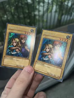 Yugioh Gemini Elf LON-000 Secret Rare LP x2 - Image 4