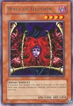 Wall of Illusion Unlimited Rare Dark Legends DLG1-EN084 LP - Image 1