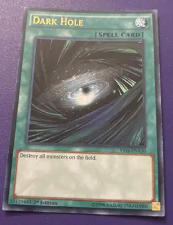 Yu-Gi-Oh! TCG Dark Hole YS14-ENA10 Ultra Rare 1st Edition LP Free Shipping - Image 1