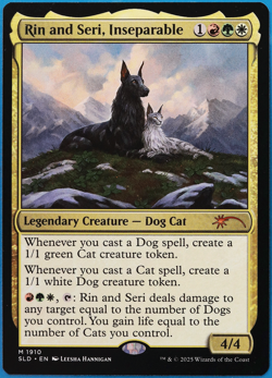Rin and Seri, Inseparable (Secret Lair 1910 Promo) MINT CARD (502698) ABUGames - Image 1