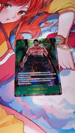 Roronoa Zoro OP06-118 SEC Parallel Alt Art - Wings of the Captain One Piece TCG - Image 1