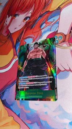Roronoa Zoro OP06-118 SEC Parallel Alt Art - Wings of the Captain One Piece TCG - Image 2