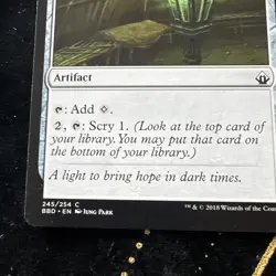 MTG 2018 SEER'S LANTERN - ARTIFACT - Magic the Gathering card 245/254 - Image 2