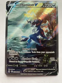 Hisuian Samurott V GG51/GG70 Crown Zenith: Galarian Gallery - Pokemon Card - NM - Image 4