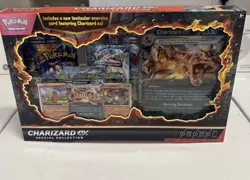 Pokemon Charizard ex Special Collection Box Sealed Promo Cards Booster Packs NEW - Image 1
