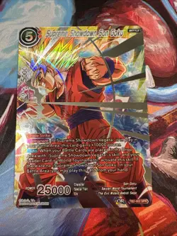 Dragon Ball Super Card Game Supreme Showdown Son Goku TB2-002 SPR - Image 2
