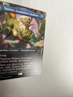 Tamiyo Inquisitive Student Borderless Nonfoil Card #0443 MTG LP - Image 2