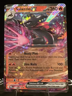 Pokemon EX Holo Card Lot – Raichu, Team Rocket's Honchkrow, Salazzle – 3 Cards - Image 5