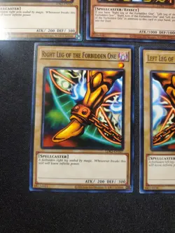 YUGIOH TCG! COMPLETE 5 Card Exodia the Forbidden One Set LDK2 Common NM - Image 5