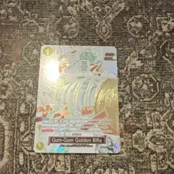 Bandai One Piece Card Game Gum-Gum Golden Rifle OP02-062 Alt Art Foil Rare - Image 2