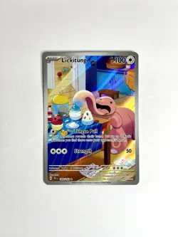 Lickitung 180/162 NM Pokemon Temporal Forces Illustration Rare Card Pokemon TCG - Image 1