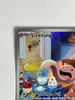Lickitung 180/162 NM Pokemon Temporal Forces Illustration Rare Card Pokemon TCG - Image 3