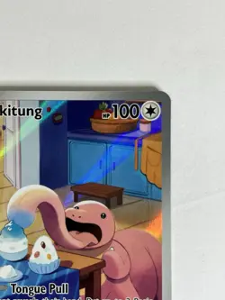 Lickitung 180/162 NM Pokemon Temporal Forces Illustration Rare Card Pokemon TCG - Image 4