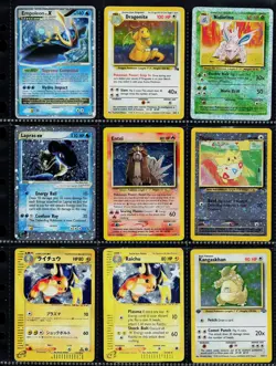 Lot of 90 ALL HOLO Vintage Pokemon Card Binder Collection - Image 2