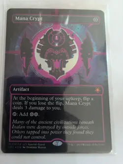 Mana Crypt (0017d) (Borderless) - Special Guests (SPG) Foil - Image 1