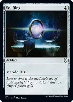 Sol Ring U Commander: Kaldheim 104 NM - Image 1