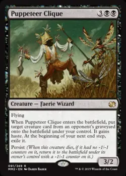 MTG - Puppeteer Clique - Modern Masters 2015 - NM, English Magic FLAT RATE SHIP - Image 1