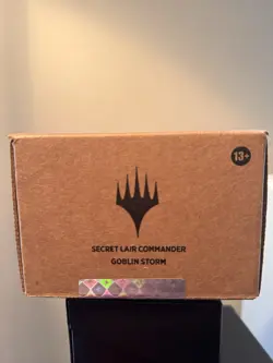 MTG Magic The Gathering Secret Lair Commander Deck Goblin Storm - In Hand - Image 1