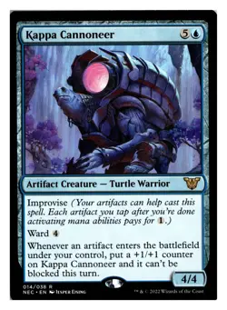 Kappa Cannoneer 14 R Commander: Kamigawa: Neon Dynasty NM - Image 1