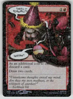 Thrill of Possibility (Pool Party Foil) Holo Secret Lair Drop Series 615 MTG NM - Image 1