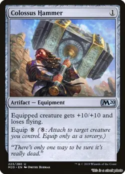 MTG Colossus Hammer [M20 - 223] LP - Image 1