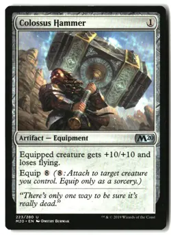 MTG Colossus Hammer [M20 - 223] LP - Image 2