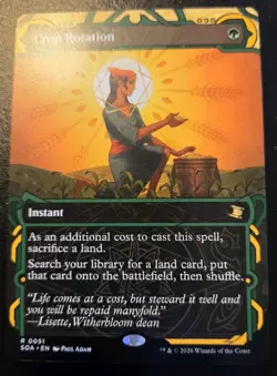 Crop Rotation 0051 SOA Rare Secrets Of Strixhaven Magic: The Gathering - Image 1