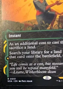 Crop Rotation 0051 SOA Rare Secrets Of Strixhaven Magic: The Gathering - Image 4