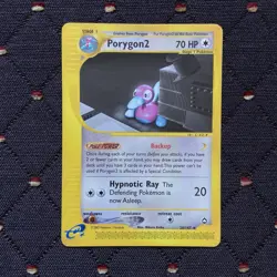 Porygon2 Aquapolis 28/147 e-Reader Pokemon TCG WotC | Hikaru Koike | MP - Image 1
